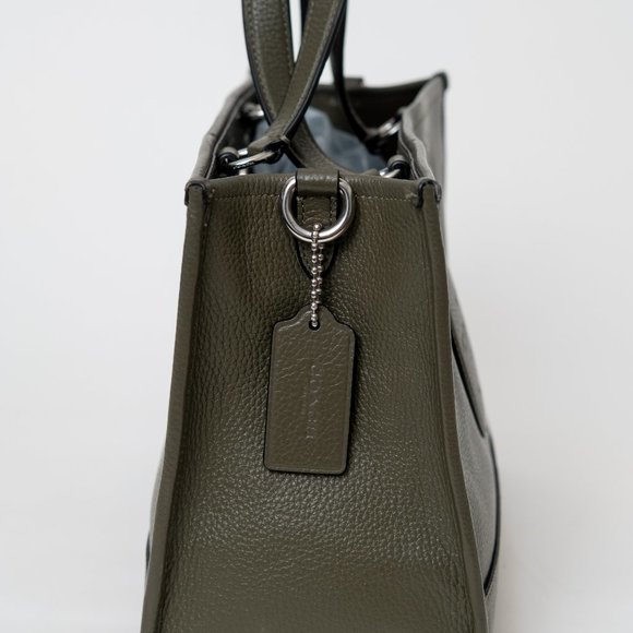 Coach C2004 Dempsey Carryall With Patch in Pebble Leather in Surplus Color - Picture 3 of 8